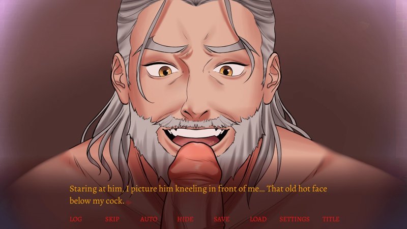 My Incubi Harem — Close-up adult male character portrait with surprised expression — My Incubi Harem game screenshot.