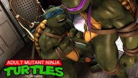 Anime gay cartoons with ninja turtles fucking